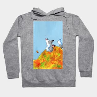 Snow and Leaves Hoodie